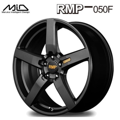 マルカサービス MID RMP 050F 18インチ 8J インセット42 5穴 PCD 114.3 セミグロスガンメタ スポーク ホイール単品4本セット  | LINEショッピング