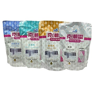 克潮靈 吊掛式除濕袋(2入)-檜木香/去霉味/晨露香氛/無香
