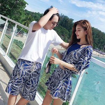 分體情侶泳衣女三件套裙式保守顯瘦韓ins性感泰國沙灘溫泉游泳衣