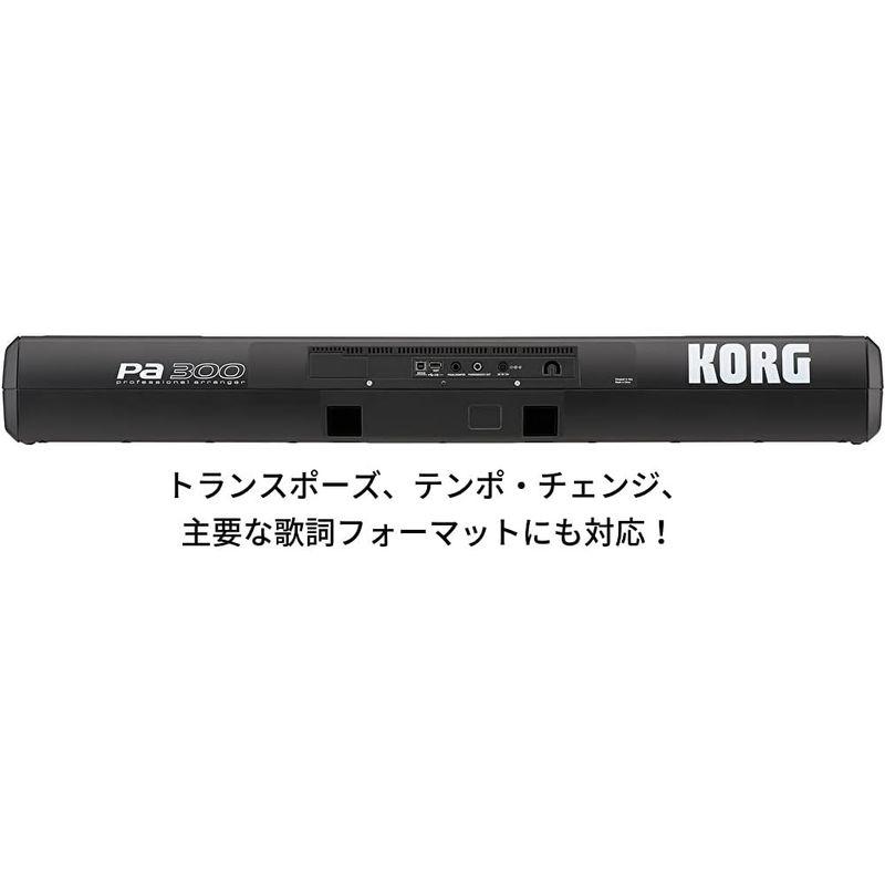 KORG 電子キーボード Professional Arranger プロフェッショナルアレンジャー Pa300 61鍵