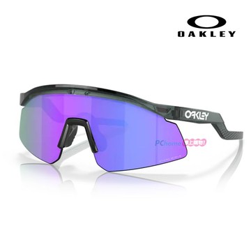 【OAKLEY】奧克力 Hydra OO9229 04 37mm 運動太陽眼鏡 透明黑框/Prizm紫色鏡片