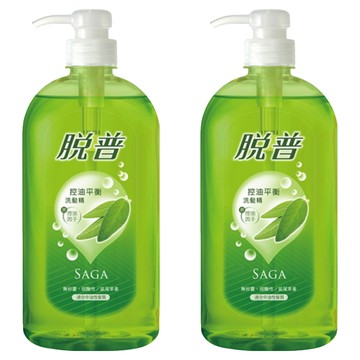 脫普 控油平衡洗髮精 無矽靈 鼠尾草香氛 適合中性油性髮質  800ml  2瓶