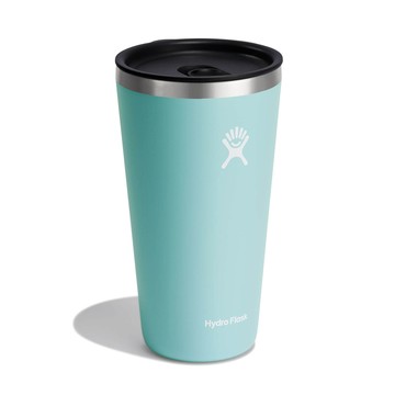 【【蘋果戶外】】Hydro Flask【隨行杯 / 828ml】28oz 保溫隨行杯 (露水綠) 附蓋 滑蓋咖啡杯 保溫杯 保冷杯 保溫瓶 TUMBLER