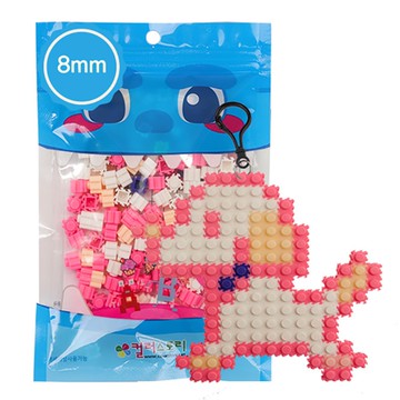 韓國 Color Story - 免燙拼豆包-粉紅貴賓狗(147顆/8mm)