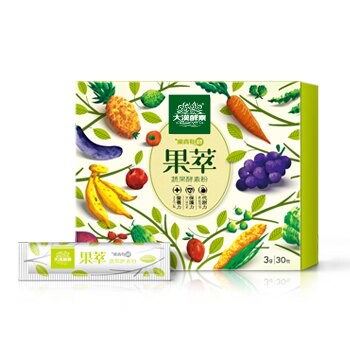 大漢酵素  果萃蔬果酵素粉3公克×30入/盒×3盒  特惠中