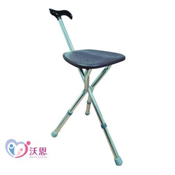 富士康 手杖椅 FZK-2103｜拐杖×座椅二合一｜隨走隨坐｜穩定防滑｜外出休憩輔助適用