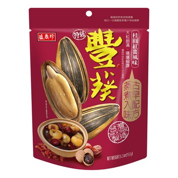 盛香珍特級豐葵香瓜子桂圓紅棗