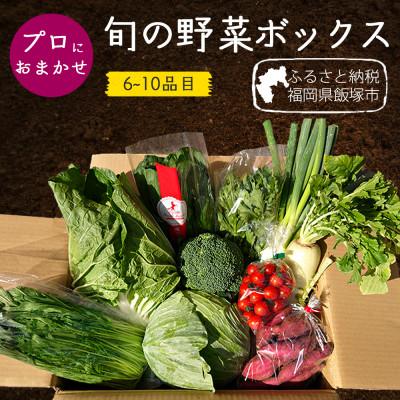 ふるさと納税 飯塚市 プロにおまかせ　筑前のお野菜ボックス6〜10種類