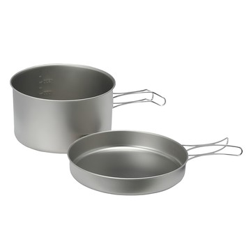 EPIgas ATS 鈦炊具組 TS-105 雙夾把手 L  1組  銀色