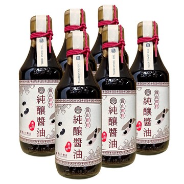 【圓山大飯店 x 米爾斯】6瓶圓山御廚無添加純釀醬油(2/23陸續出貨)