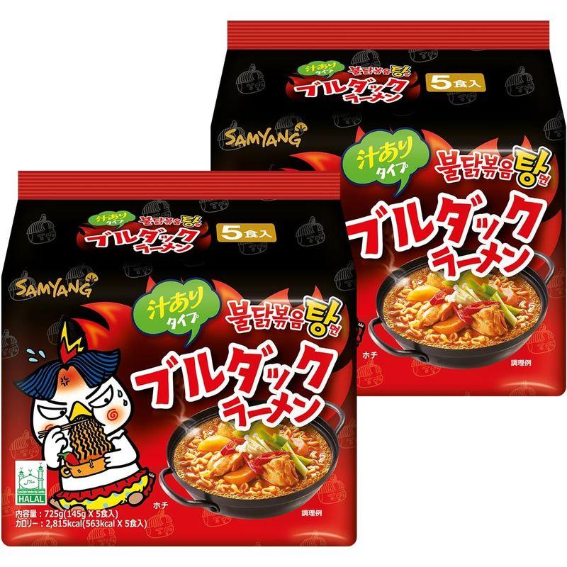 ブルダック炒め麺 袋麺 10食セット (ブルダックラーメン)