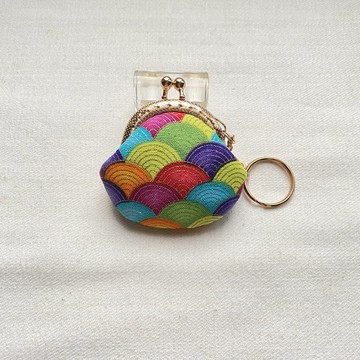 彩麟口金包鑰匙圈