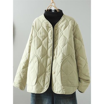 初冬輕薄二棉棉衣晉江棉服外套女款秋冬2026新款爆款媽媽棉襖冬裝