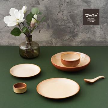 WAGA 經典系列 超值餐具套組｜新東方｜米｜六件組