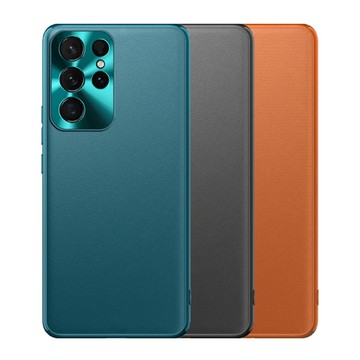 QinD｜SAMSUNG Galaxy S23 Ultra 素皮全包殼
