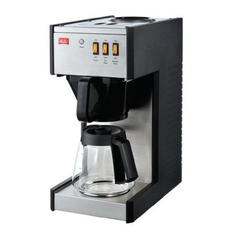 メリタ(Melitta) 業務用 コーヒーメーカー M151B バスケットフィルターペーパー仕様 ブラック 通販 LINEポイント最大0.5%GET  LINEショッピング