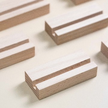 非客製商品 名片架 名片底座 木底座 de.a 滴ㄟ