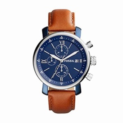 Fossil Rhett クロノグラフ ブラウンレザーウォッチ BQ2163 | LINE