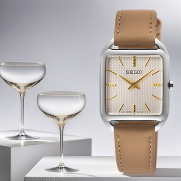 SEIKO 精工 CS系列 城市簡約長方形女錶 1212購物節 送禮推薦 (SWR089P1/4N30-00L0P)_SK045