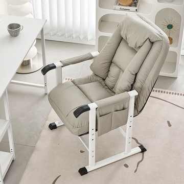 （工廠製造）（品質保證）【現貨免運】家用電腦椅懶人沙發椅舒適久坐書房書桌椅子靠背休閑可躺辦公座椅