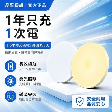 有貨在臺🚀99免運🚀led燈 磁吸人體智能感應燈走廊不插電小夜燈自動超亮廁所樓道宿舍家用