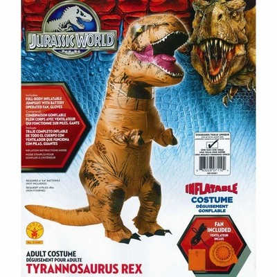 T Rex恐竜のインフレータブルコスチューム大人の子供たち 面白い
