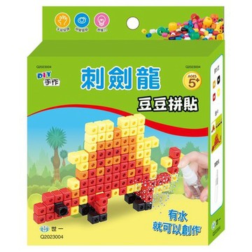 世一文化 刺劍龍 豆豆拼貼 Q2023004