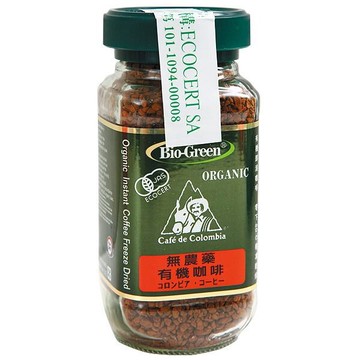 《小瓢蟲生機坊》囍瑞 - 有機即溶咖啡100g/罐 咖啡  有機咖啡