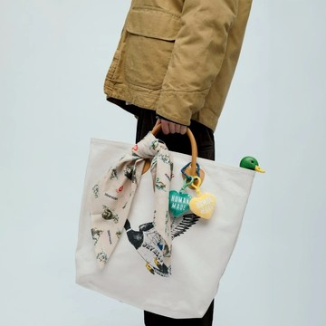 AirRoom 正品 2025AW HUMAN MADE CANVAS TOTE 鴨子 帆布 托特袋 HM30GD016