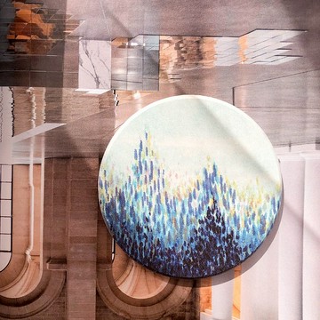 【森林】天然珪藻土|瞬吸水杯墊|SGS台灣製造|聖誕包裝