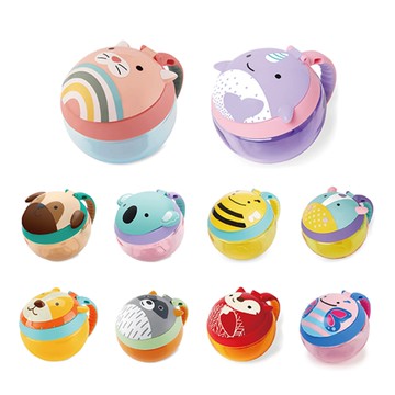 SKIP HOP ZOO球型防漏零食盒【佳兒園婦幼館】