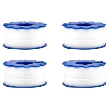 水龍頭過濾器 四件組 PP棉濾芯  5.5 x 5.5 x 3cm  1組