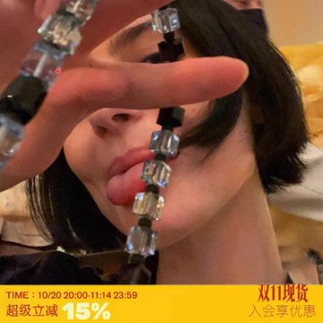 RTEP Irene Kim同款Jenni肯豆方塊水晶ins手工手機鏈掛繩掛件多色