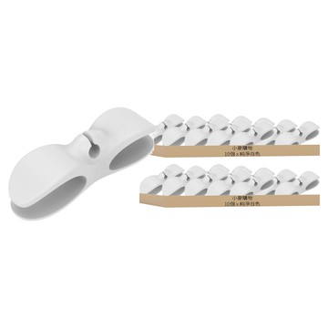 小麥購物 電線固定器 Y006 24g  20個  純淨白色