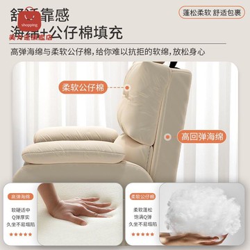 單人沙發椅 休閑椅 沙發椅 懶人沙發 靠背椅 沙發 家用臥室書房舒適久坐電腦辦公椅陽臺靠背椅子 八折下殺 特價出 可開發票