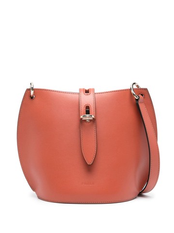 Furla - Unica leather cross body bag - women - Calf Leather/Polyurethane/Polyamide - One Size - Orange