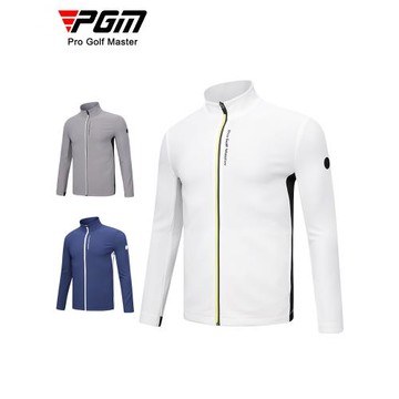 PGM 高爾夫男裝長袖男上衣服裝衣服秋冬保暖光發熱內里夾克外套