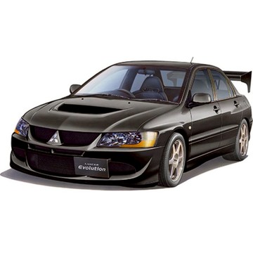 FUJIMI 1/24 三菱 Lanver Evolution VIII GSR 付 GT-W 大尾翼 ID322