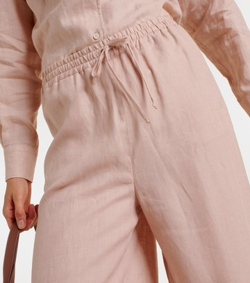 Loro Piana Graysen linen wide-leg pants