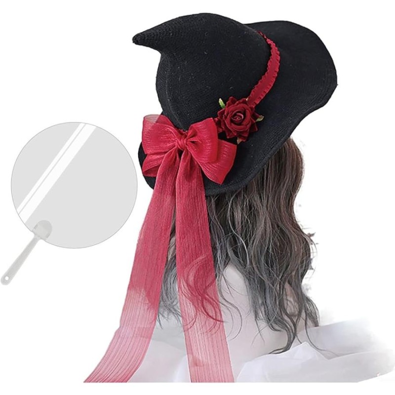 morytrade ハロウィンハット レディース 魔女帽子 コスプレ