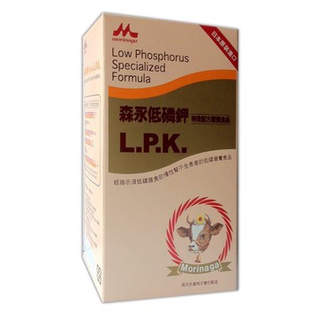 [2021.6.25]森永 低磷鉀特殊配方 L.P.K. 奶粉 (15包，單盒) 營養品L【杏一】