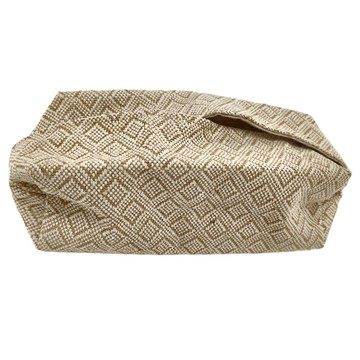 編織款衛生紙套 NS沐慕家居 方格  22 x 10 x 10cm