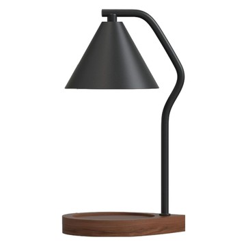 COCODOR 珂珂朵爾 可調光暖心木座融燭燈 15 x 13 x 27.5cm  黑色