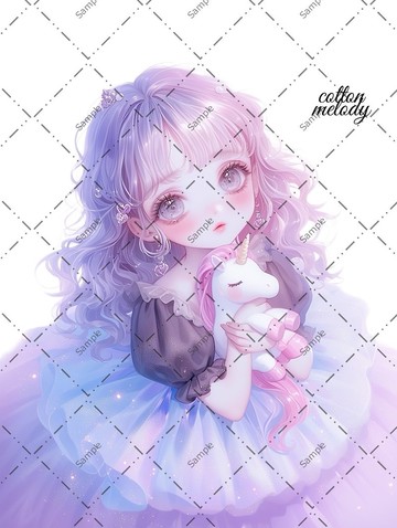 原廠貼紙 no.1643 人物貼紙 原創貼紙 人物貼紙 少女貼紙 原創人物貼紙