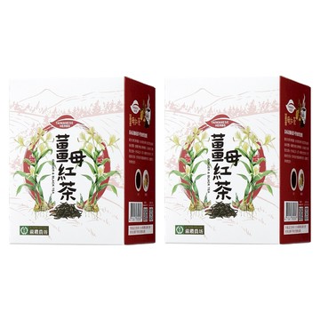 蔴鑽農坊 薑母紅茶  3.5g  15包  2盒