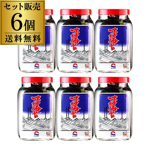 送料無料 朝日海苔 味付け海苔 100枚 6個入 国内製造 朝日のり 朝日海苔本舗  虎S