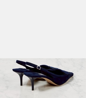 Jimmy Choo Frances 60 suede slingback pumps