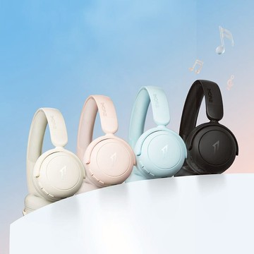 智能聽力保護兒童學習耳機 / HQ20 冰川藍