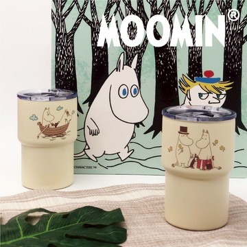 禮物由你決定｜【我適文創】MOOMIN冰壩杯500ML｜兩種款式