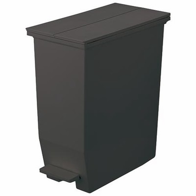 棚下で使えるペダルダストボックス35L DGY 個人宅・商品代引・NP後払い・時間指定・離島不可